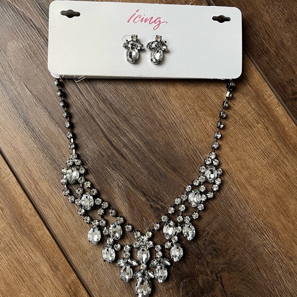Crystal jewelry set